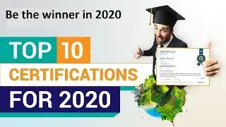 Top 10 Certifications For 2020   High Paying IT Certifications   Best IT Certifications   Edureka