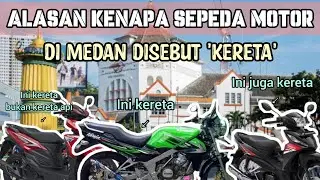 Kenapa Sepeda Motor di Medan Disebut Kereta? Ternyata Ada Alasannya