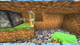 Minecraft Lava pit Secret entrance Tutorial