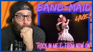 Switch Hitter?! "Rock In Me & From Now On" LIVE Band-Maid REACTION! Shoutout!