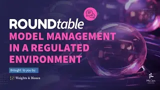 [Exclusive] Weights & Biases Round-table // Model Management in a Regulated Environment