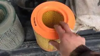 GAZELLE. Air filter replacement. ZMZ-405 (Euro 2)| Gazelle: rus minibus