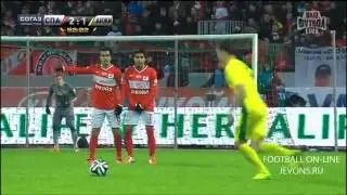 Спартак - анжи. Spartak moskva - anji. 2-2