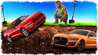 ДЖОННИ жерден МУСТАНГ ҚАЗЫП АЛДЫ (GTA V) жони джони