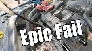 Broken Oil Dipstick Removal 