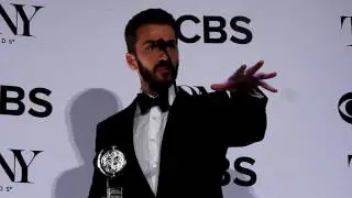 Michael Aronov ('Oslo'): Tony Awards 2017 Backstage (Best Featured Actor)
