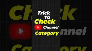 Discover Any YouTube Channel's Category in Seconds! 🚀