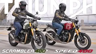 Triumph Speed 400 & Scrambler 400 X Presentación oficial