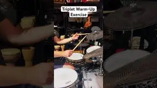 Triplet Warm-Up for Drumset