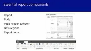 3  . Basic Report Design -  Essential Report Components