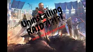 Uninstalling Raid Shadow Legends?!?!?!