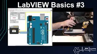 LabVIEW Basics #3 - SONAR Part 1 - Programmatic Servo Sweep using an Arduino UNO (LINX)