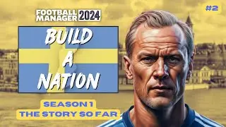The Story So Far | FM24 BUILD A NATION - SWEDEN | Part 2