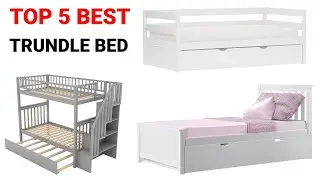 Best Trundle Beds for Small Room [Top 5 Trundle Beds Buying Guide]💯💯
