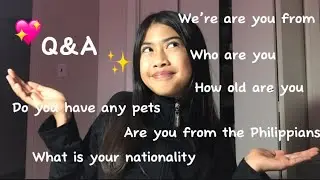 Question and answer(with Sarah)#fyp#viral#Q&A#questions#answers#