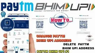 [Hindi] How to Change Upi ID in Paytm Bhim Upi | How to Delete Upi ID in Paytm Bhim Upi |Bhim Upi #1