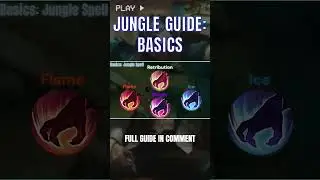 Jungle Guide: Basics #mlbb #jungle #tutorials