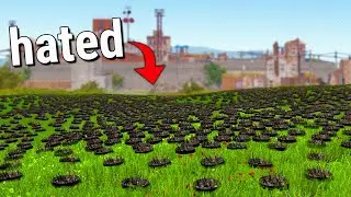 I Placed 10,000 Hidden Spikes Around Outpost
