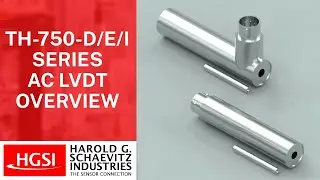 TH-750-D/E/I Series Free Core DC LVDT Overview Harold G Schaevitz Industries
