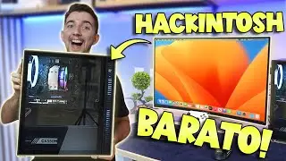 MELHOR QUE MAC! Montei um HACKINTOSH BARATO com peças do ALIEXPRESS que RODA TUDO! (2023)