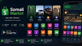 Somali Market App – Iibso & Iibi Alaabo Kasta Gudaha Bulshada Soomaalida 🇸🇴