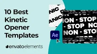 10 Best Kinetic Opener Templates for After Effects