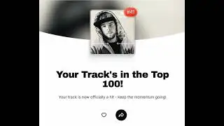 Top 100 new release charts on Spotify.