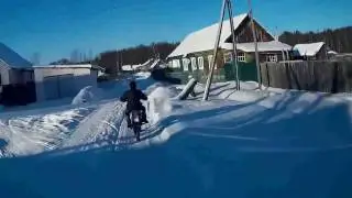 Покатушка на ирбис  ттр 125 и мотоленд xr 125.