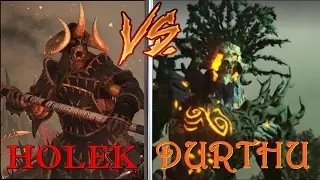 TOTAL WAR: Warhammer - Durthu vs Holek - Холек против Дуртху
