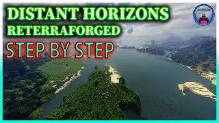 Minecraft In Depth Step by Step Guide on ReTerraforged+ Distant Horizons 1.20.4