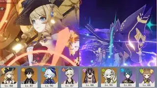 First Try New 4.3 Spiral Abyss 12th Floor Navia - Furina & Cyno - Nahida Quickbloom Pretty Fun Abyss