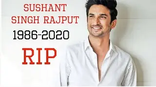 Sushant Singh Rajput  - Legends never die • तुम सदा याद रहोगे