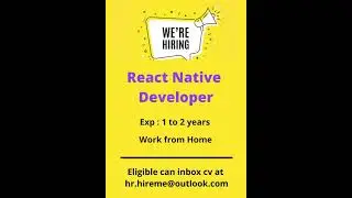 React Native Developer