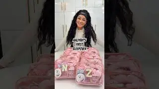 Aaliyah’s first sleepover! I made goodie bags for the girls 🥰