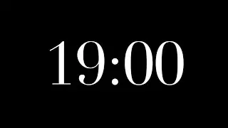 Countdown Timer for 19 minutes