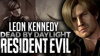 Hilarious Dead By Daylight Leon Kennedy Gameplay - Resident Evil Chapter DBD