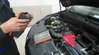 Replacing the Renault Arkana air filter yourself