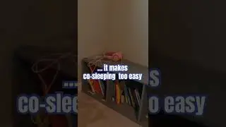 My problem with floor beds. #floorbed #cosleeping #montessorilife #toddlerroom
