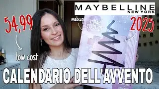 MAYBELLINE ADVENT CALENDAR 2025❄️🎀✨️ #adventcalendar #lowcost #maybelline #makeup