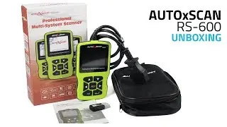 Skaner diagnostyczny AutoXScan RS600 - Unboxing [PL]