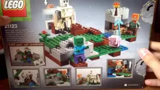 LEGO MINECRAFT  артикул 21123  (железный голем)