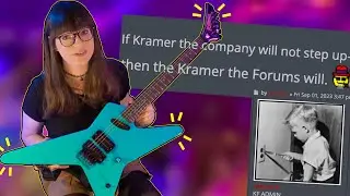 The Kramer Forums made me a guitar when Kramer wouldn't!