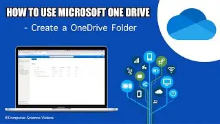 How to CREATE a Folder in OneDrive & Move Files Into that Folder | New