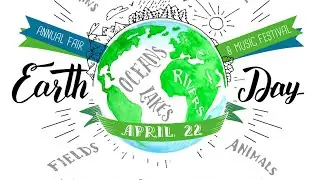 WHEN IS EARTH DAY ?? # APRIL 22 # Plant Trees &Save The Planet.This is 50th Anniversary of Earth day