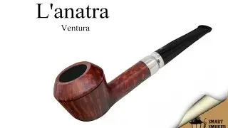 Курительная трубка L'anatra Ventura Billiard Double Silver
