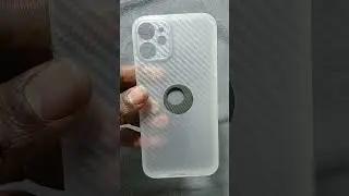 iPhone 12 mini carbon fiber thin back case cover  #backcovercase #phonecase #iphone12mini