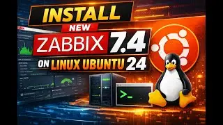 Install New Zabbix 7.4 on Linux Ubuntu 24.04.02_LTS_Step by Step!