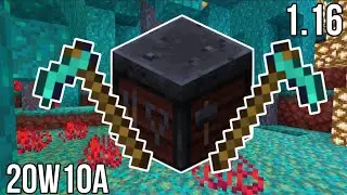 ТЕПЕРЬ МОТЫГА И СТОЛ КУЗНЕЦА НУЖНЫ! Снапшот 20w10a 1.16