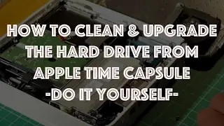 Apple Time Capsule Hard Drive Upgrade Replacement