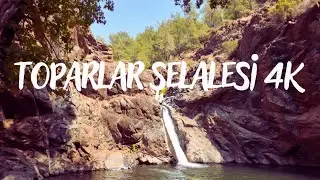 Toparlar Şelalesi ve yürüyüş yolu 4K